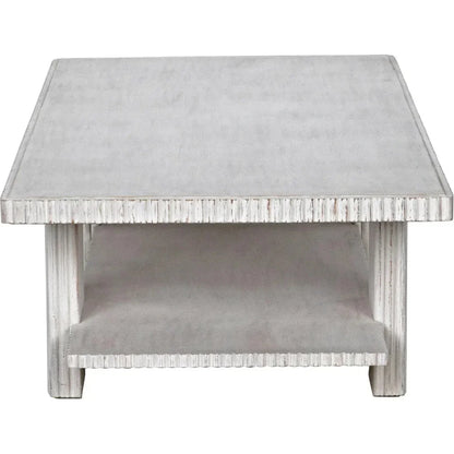 Humphrey Coffee Table, White Wash - LOOMLAN - Noir - Coffee Tables
