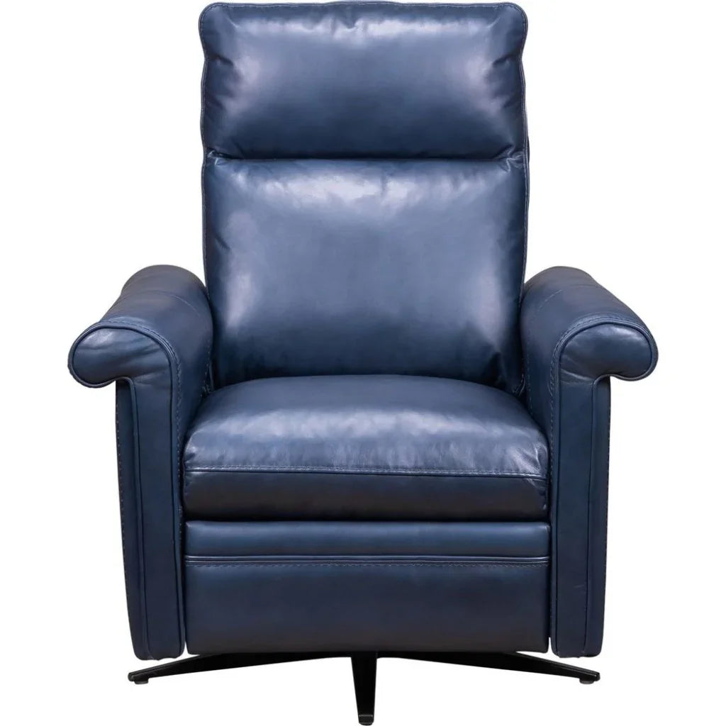Hurley Leather Comfort Recliner - LOOMLAN - Olivia + Quinn - Club Chairs