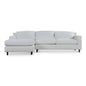 Hutton Performance Fabric Sectional Sofa-Modular Sofas-Moe's Home-Left Facing-White-LOOMLAN