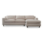 Hutton Performance Fabric Sectional Sofa-Modular Sofas-Moe's Home-Rigt Facing-Beige-LOOMLAN