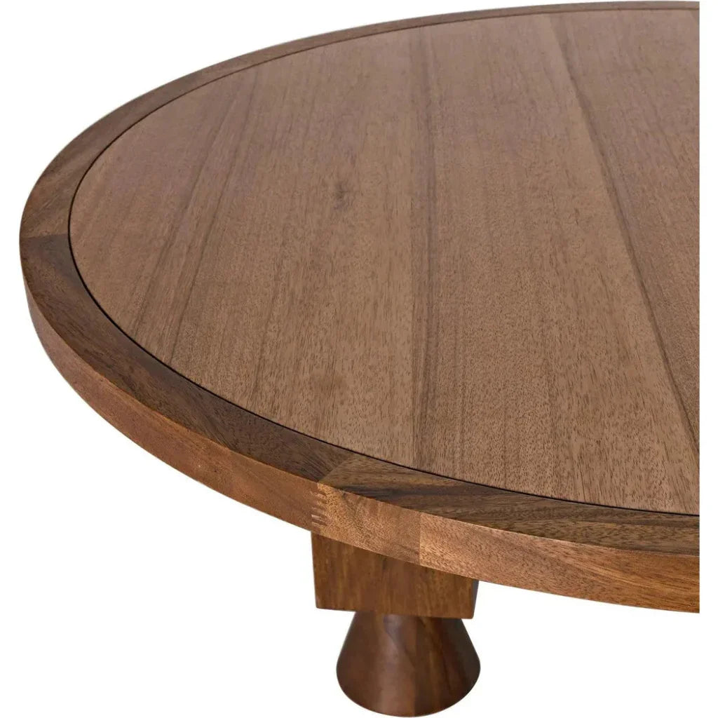 Hybrid Table, Dark Walnut-Dining Tables-Noir-LOOMLAN