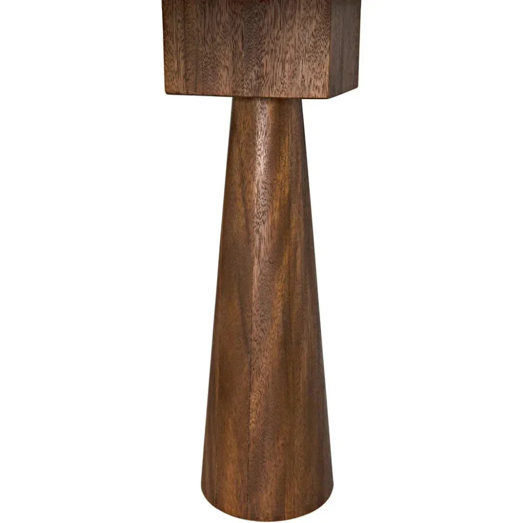 Hybrid Table, Dark Walnut-Dining Tables-Noir-LOOMLAN