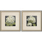 Hydrangeas on Black Wood Framed Wall Art 2PC