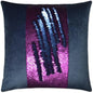 Hylee II Magenta Blue Throw Pillow Insert - LOOMLAN - D.V. Kap - Throw Pillows