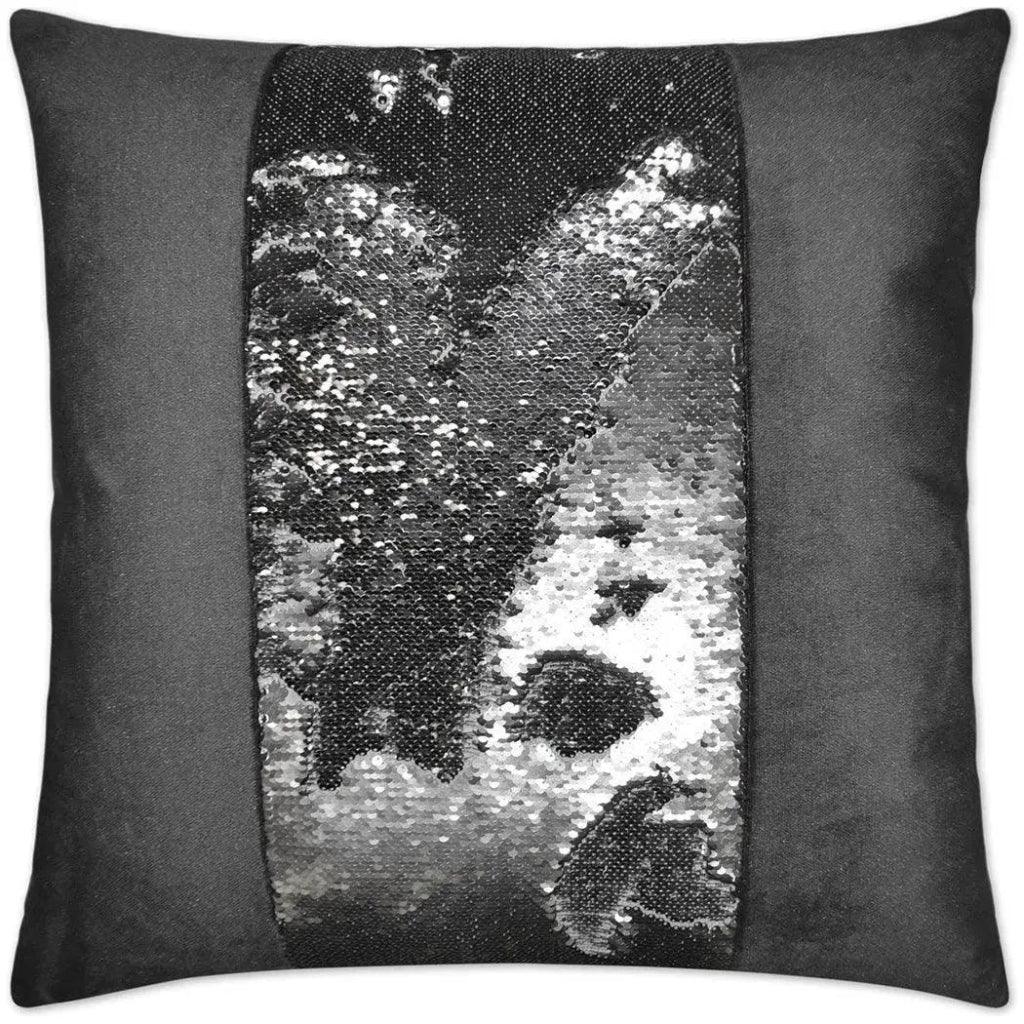 Hylee II Pewter Grey Throw Pillow Insert - LOOMLAN - D.V. Kap - Throw Pillows