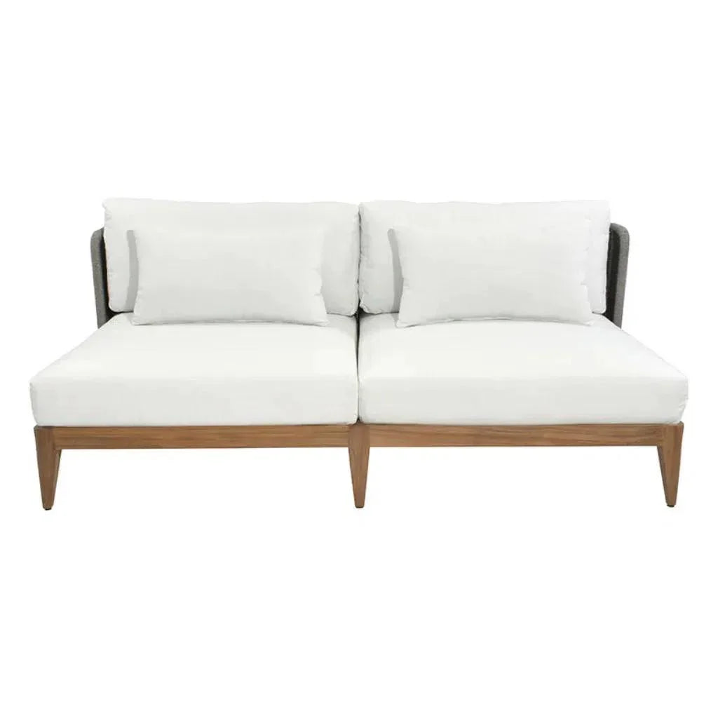 Ibiza Fabric Outdoor 2 Seater Sofa - LOOMLAN - SUNPAN - Outdoor Sofas & Loveseats