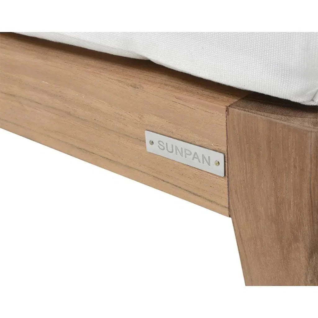 Ibiza Fabric Outdoor 2 Seater Sofa - LOOMLAN - SUNPAN - Outdoor Sofas & Loveseats