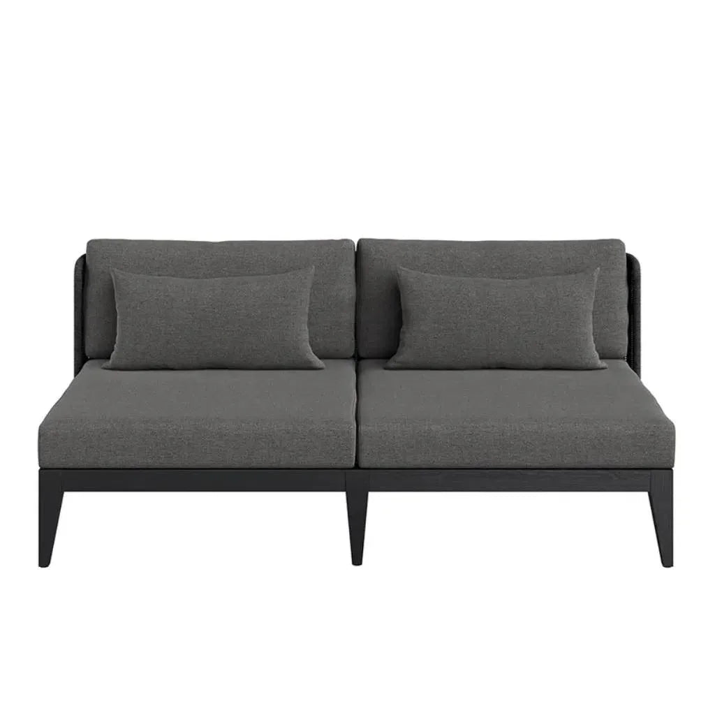 Ibiza Fabric Outdoor 2 Seater Sofa - LOOMLAN - SUNPAN - Outdoor Sofas & Loveseats