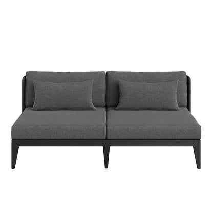 Ibiza Fabric Outdoor 2 Seater Sofa - LOOMLAN - SUNPAN - Outdoor Sofas & Loveseats