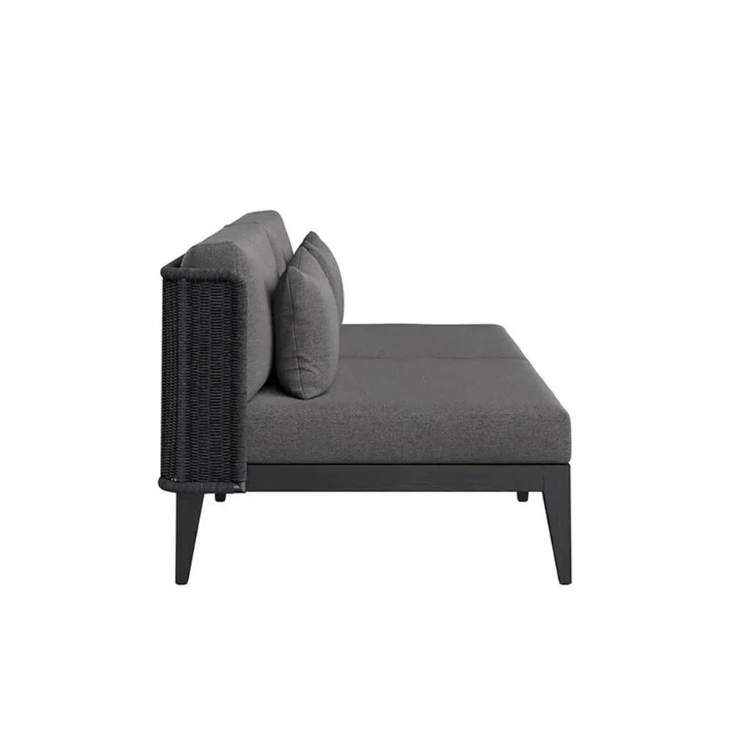 Ibiza Fabric Outdoor 2 Seater Sofa - LOOMLAN - SUNPAN - Outdoor Sofas & Loveseats