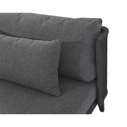 Ibiza Fabric Outdoor 2 Seater Sofa - LOOMLAN - SUNPAN - Outdoor Sofas & Loveseats