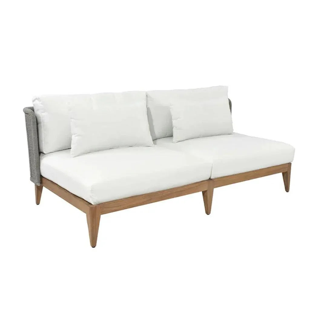 Ibiza Fabric Outdoor 2 Seater Sofa - LOOMLAN - SUNPAN - Outdoor Sofas & Loveseats