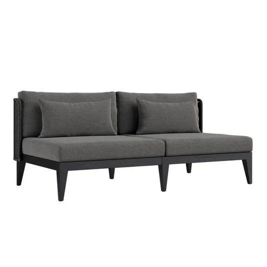 Ibiza Fabric Outdoor 2 Seater Sofa - LOOMLAN - SUNPAN - Outdoor Sofas & Loveseats