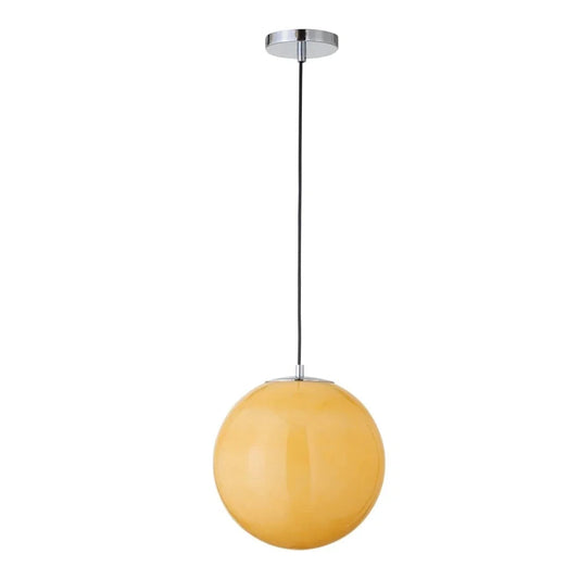 Ida Warm Amber Glow Shade Pendant Light - LOOMLAN - Moe's Home - Pendants