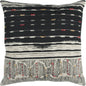 Ika Striped Boho Trow Pillow Down Insert - LOOMLAN - LOOMLAN - Throw Pillows