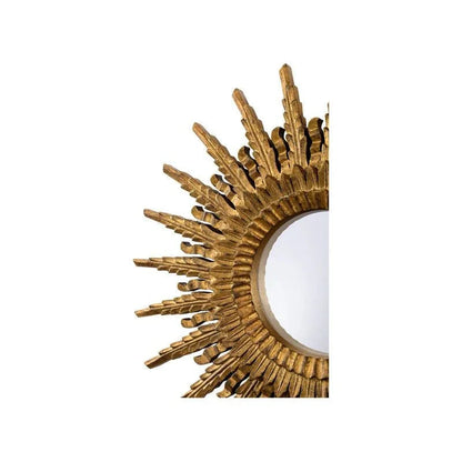 Illuminate Glistening Gold Finish Framed Wall Mirror - LOOMLAN - Chelsea House - Wall Mirrors