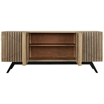 Illusion Four Doors Wood Sideboard