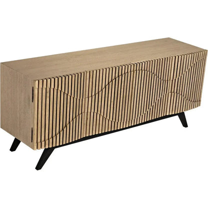 Illusion Four Doors Wood Sideboard