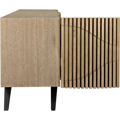 Illusion Four Doors Wood Sideboard