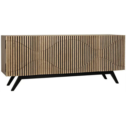 Illusion Four Doors Wood Sideboard