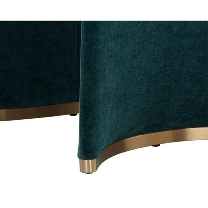 Iluka Fabric Armless Dining Chair 2PC - LOOMLAN - SUNPAN - Dining Chairs