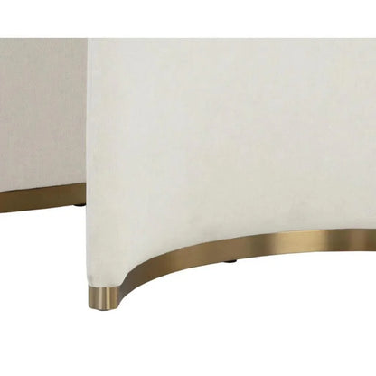 Iluka Fabric Armless Dining Chair 2PC - LOOMLAN - SUNPAN - Dining Chairs