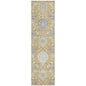 Ilyara Gold Washable Indoor-Outdoor Rug-Outdoor Rugs-LOOMLAN Rugs-2'3" x 7'6"-LOOMLAN