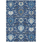 Ilyara Navy Washable Indoor-Outdoor Rug-Outdoor Rugs-LOOMLAN Rugs-2'6" x 3'10"-LOOMLAN