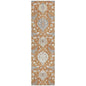 Ilyara Orange Washable Indoor-Outdoor Rug-Outdoor Rugs-LOOMLAN Rugs-2'3" x 7'6"-LOOMLAN
