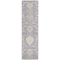 Ilyara Purple Washable Indoor-Outdoor Rug-Outdoor Rugs-LOOMLAN Rugs-2'3" x 7'6"-LOOMLAN