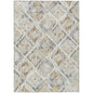Ilyone Ivory Washable Indoor - Outdoor Rug - LOOMLAN - LOOMLAN Rugs - Outdoor Rugs