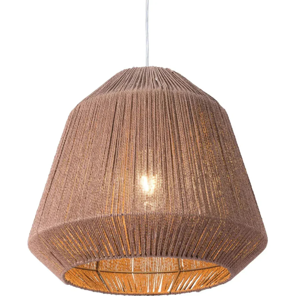 Impala Ceiling Lamp Brown - LOOMLAN - Zuo Modern - Pendants