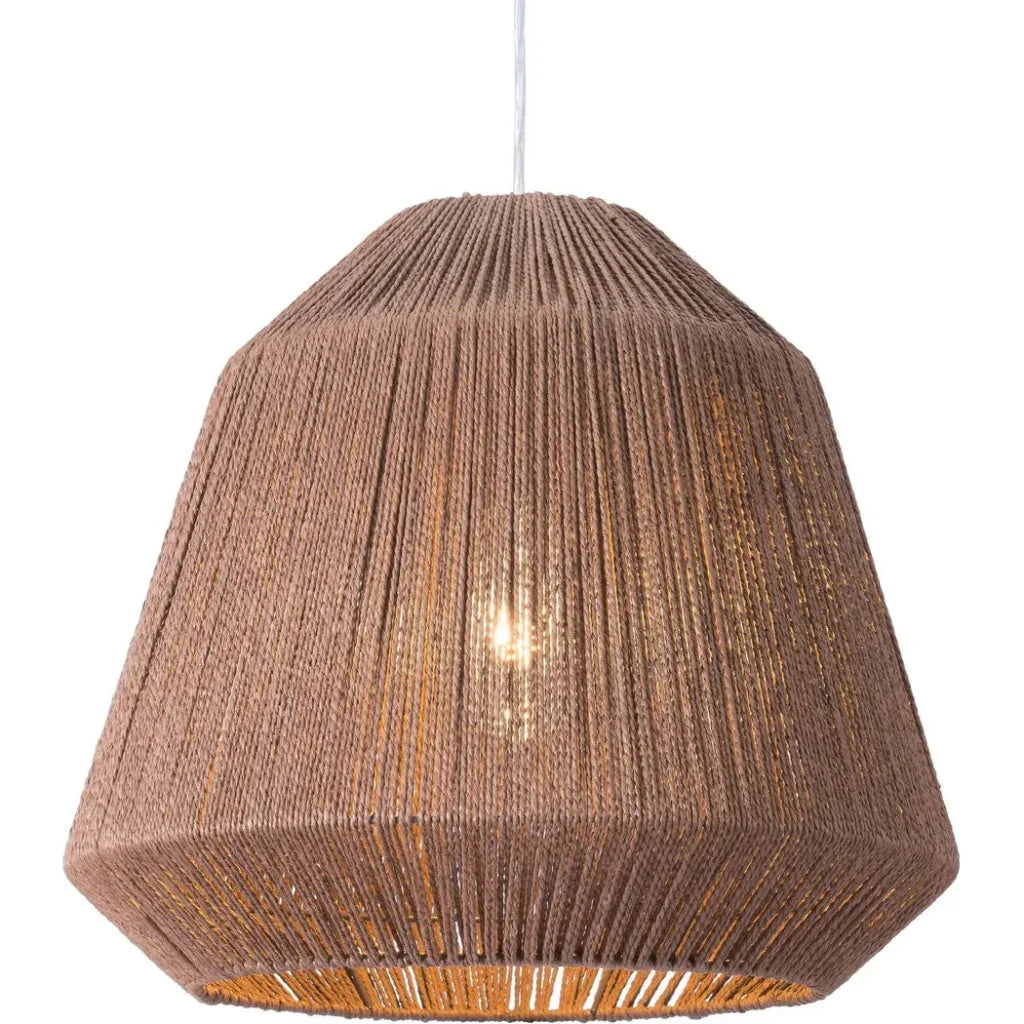 Impala Ceiling Lamp Brown - LOOMLAN - Zuo Modern - Pendants