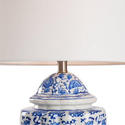 Imperial Blue Ceramic Table Lamp