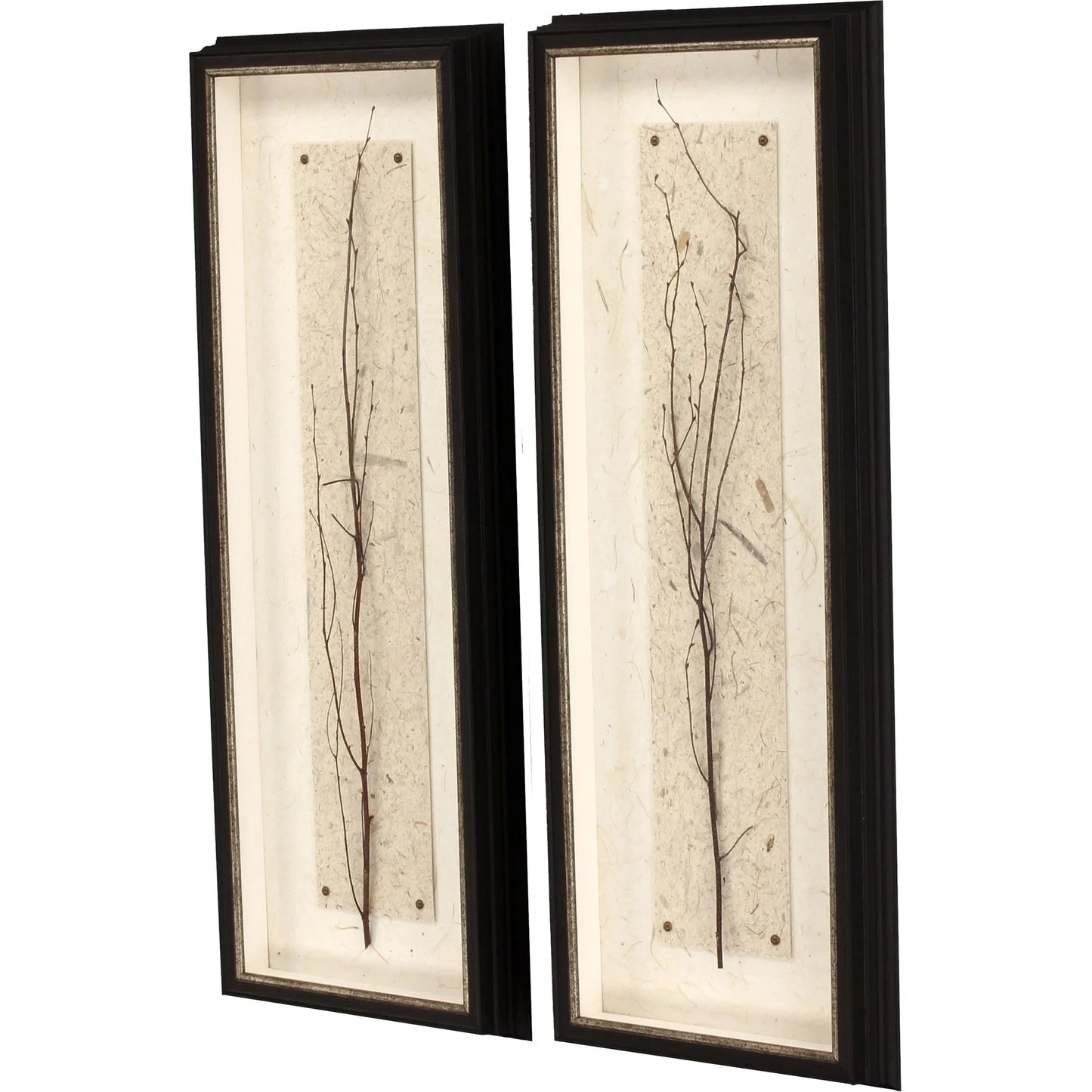 In Balance Brown Framed Wall Art 2PC