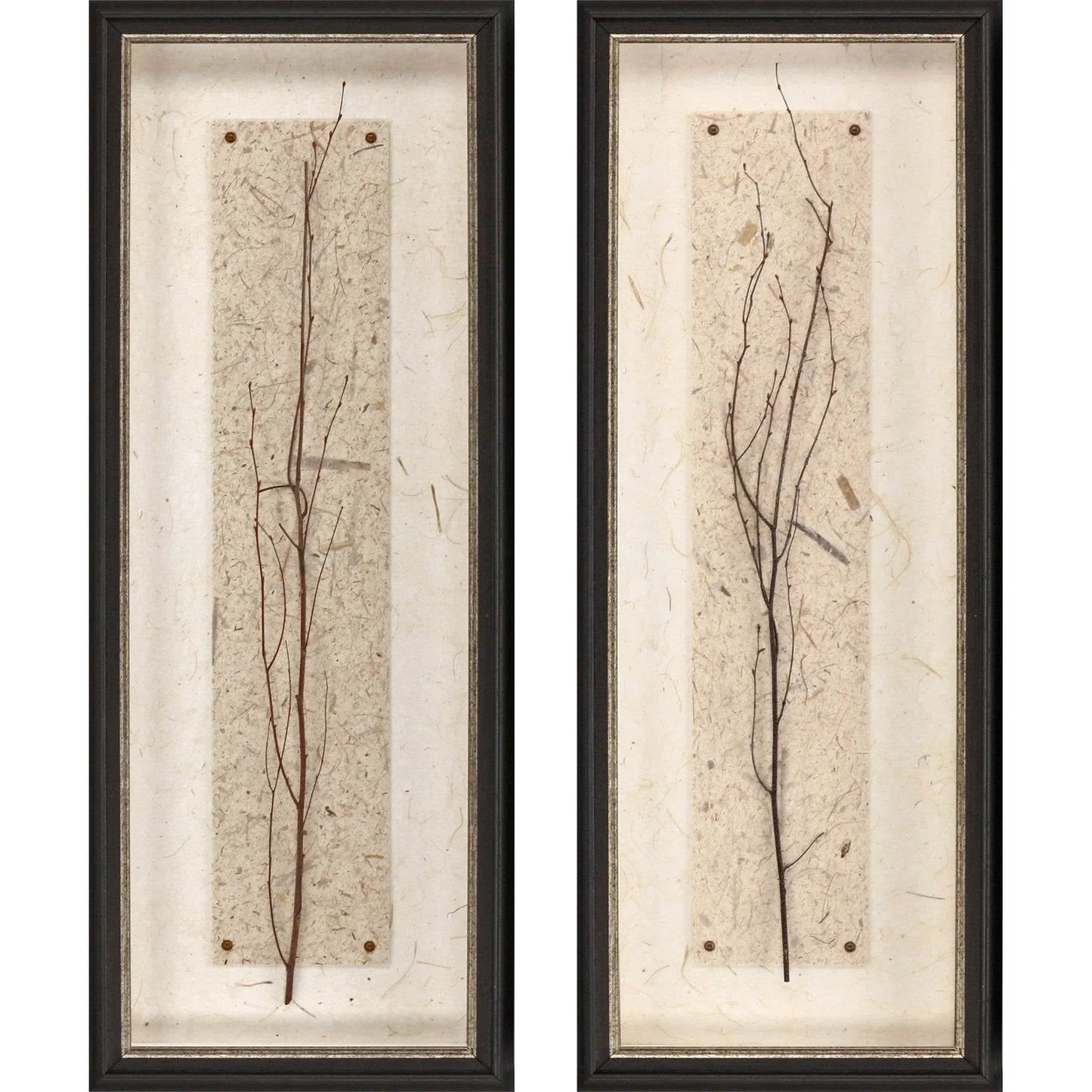 In Balance Brown Framed Wall Art 2PC