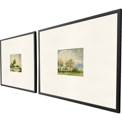 In the Meadows Wood Framed Wall Art 2PC