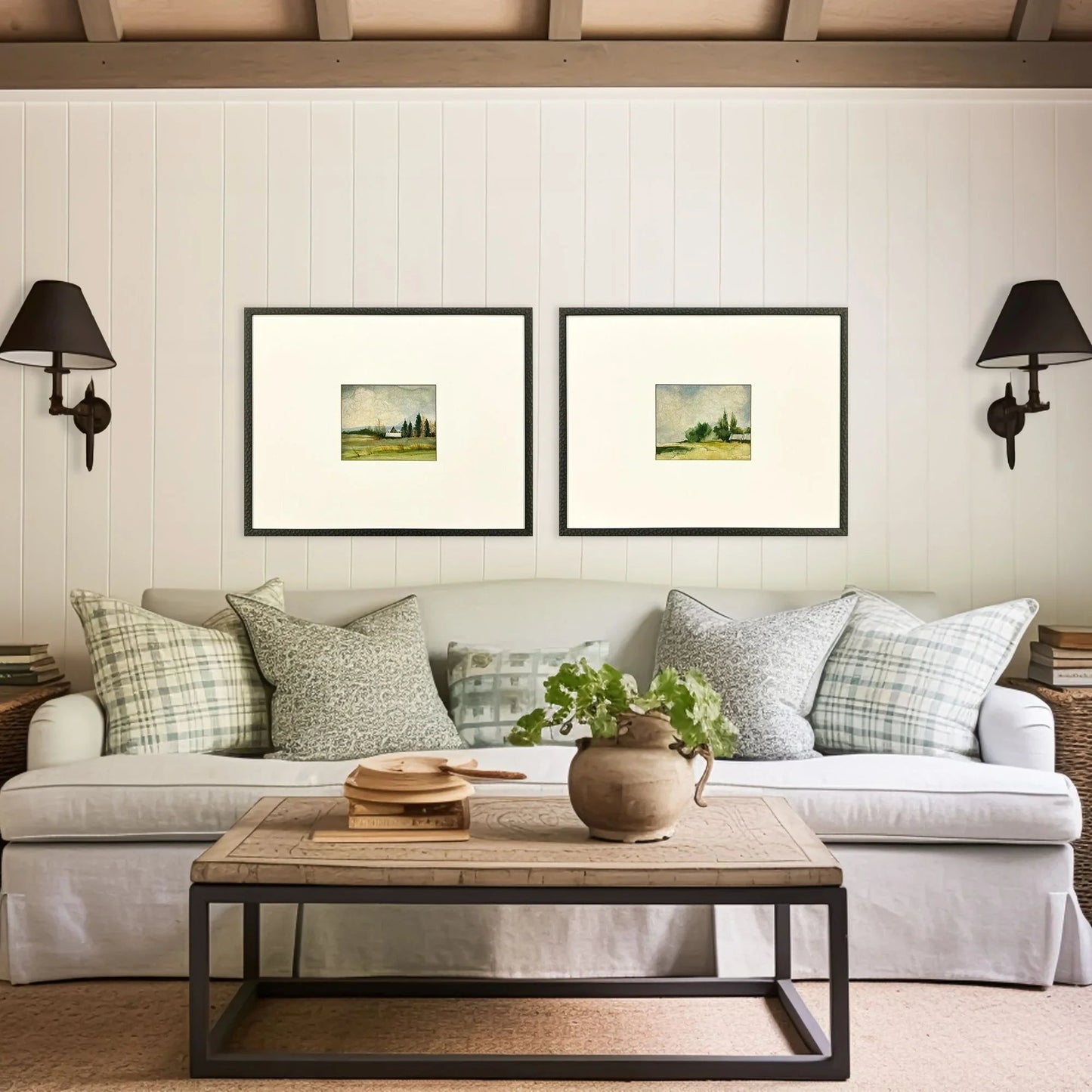 In the Meadows Wood Framed Wall Art 2PC