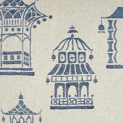 Inari Novelty Blue Large Throw Pillow Insert - LOOMLAN - D.V. Kap - Throw Pillows