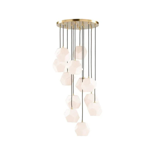 Indicus Sculptural Flexibility Chandelier - LOOMLAN - Wildwood - Chandeliers