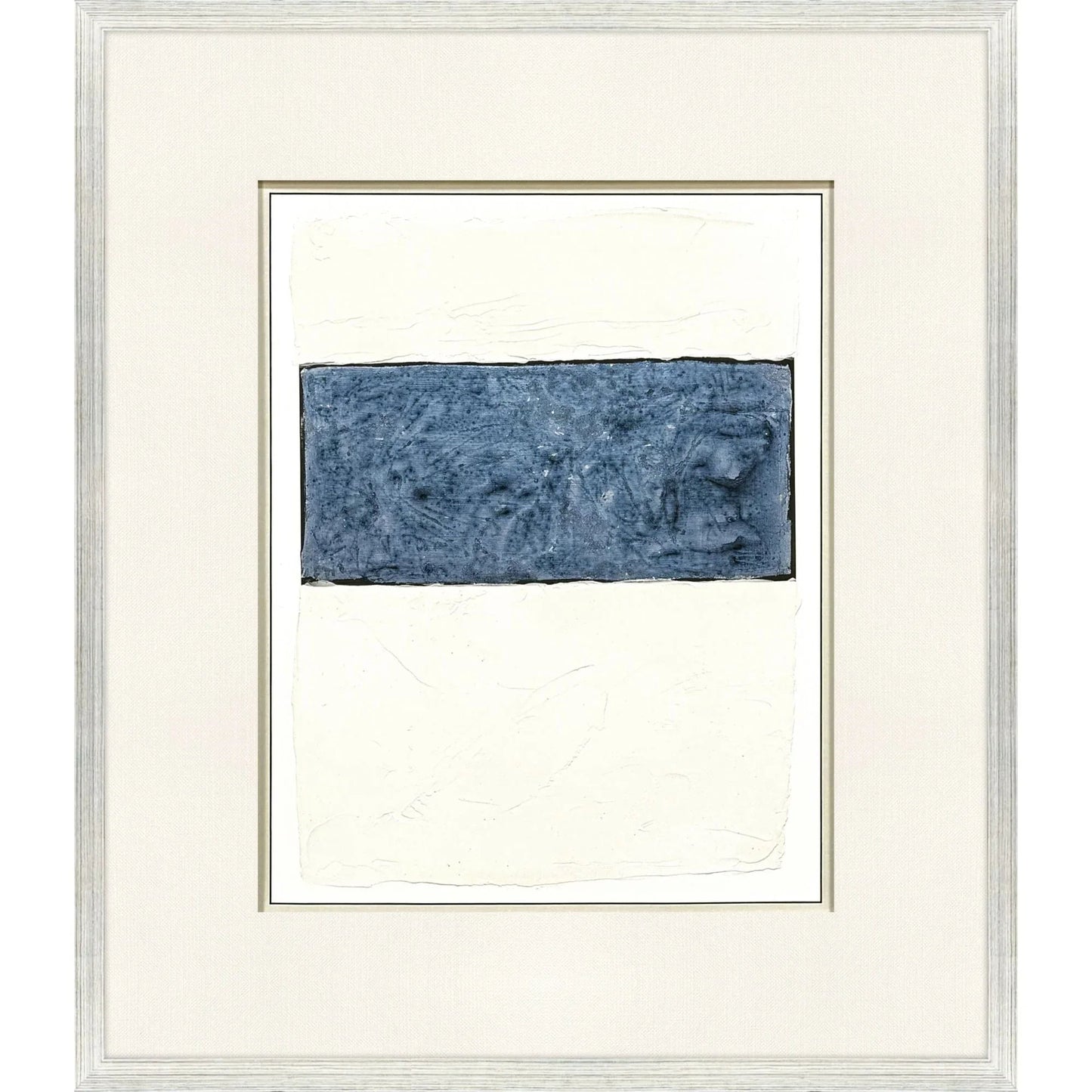 Indigo Framework I Wood Framed Wall Art