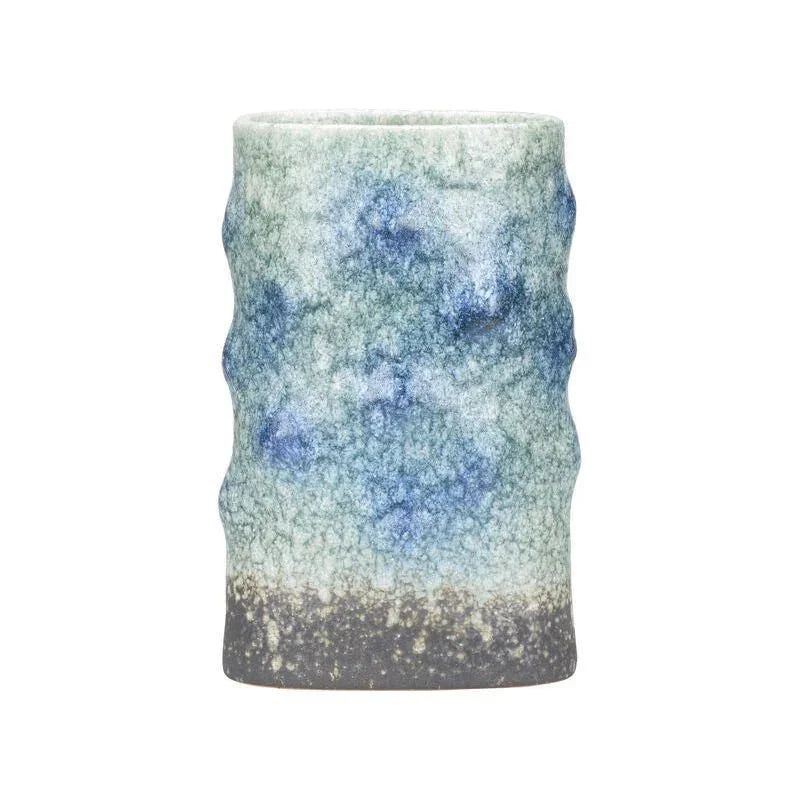 Indigo Quartz Made Vase - LOOMLAN - Wildwood - Vases & Jars
