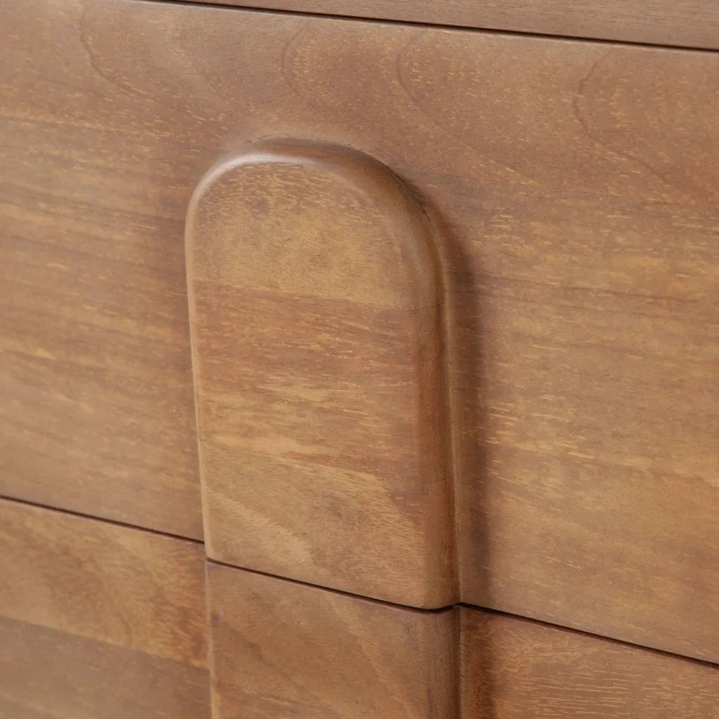 Indigo Two Drawer Solid Wooden Nightstand - LOOMLAN - Diamond Sofa - Nightstands