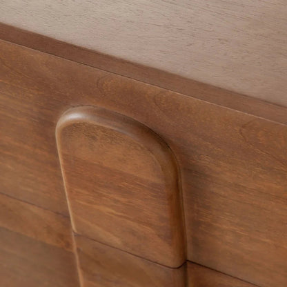 Indigo Two Drawer Solid Wooden Nightstand - LOOMLAN - Diamond Sofa - Nightstands