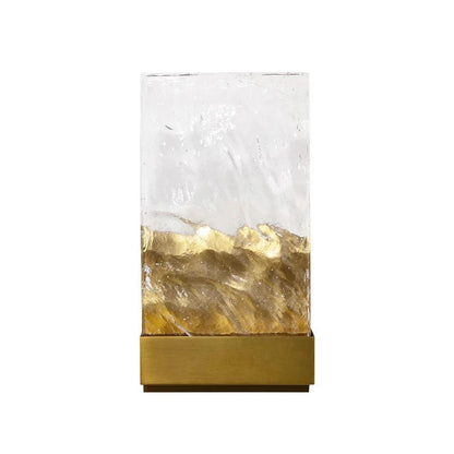 Indira Sconce Glass Light Gold Base - LOOMLAN - SUNPAN - Wall Sconces