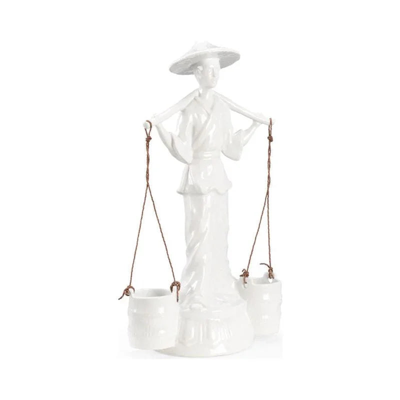 Indochine Asian Accent Sculpture - LOOMLAN - Wildwood - Statues & Sculptures