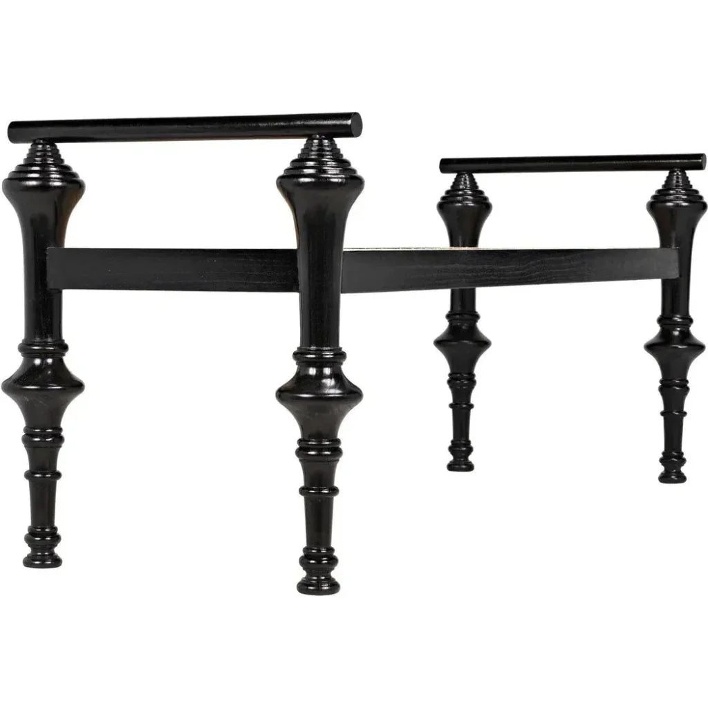 Indochine Bench - LOOMLAN - Noir - Bedroom Benches