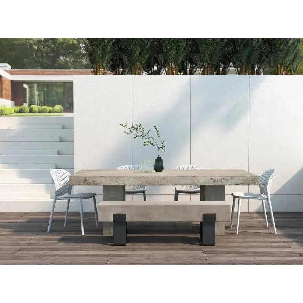 Industrial Fiber Reinforced Concrete Bench-Outdoor Benches-Urbia-LOOMLAN