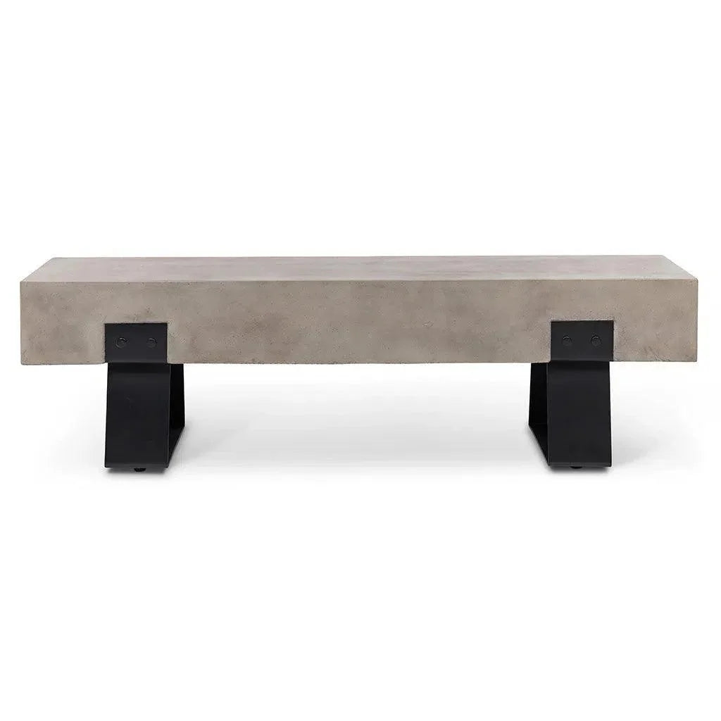 Industrial Fiber Reinforced Concrete Bench-Outdoor Benches-Urbia-LOOMLAN