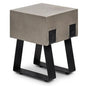 Industrial Fiber Reinforced Concrete Side Table - LOOMLAN - Urbia - Outdoor Side Tables